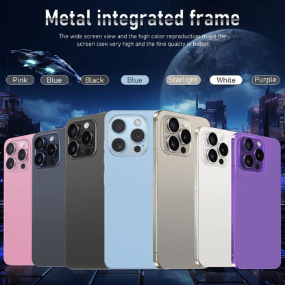 I16 Pro Max / VD1, 3GB+32GB, 6.8 inch Android 10 MTK6753 Octa Core, Network: 4G, Dual SIM, Plug:AU Plug(Pink) -  by buy2fix | Online Shopping UK | buy2fix