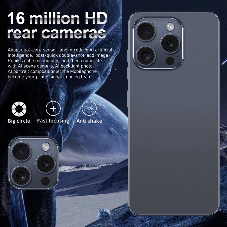 I16 Pro Max / VD1, 3GB+32GB, 6.8 inch Android 10 MTK6753 Octa Core, Network: 4G, Dual SIM, Plug:UK Plug(White) -  by buy2fix | Online Shopping UK | buy2fix