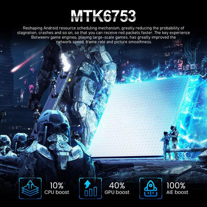 I16 Pro Max / VD1, 3GB+32GB, 6.8 inch Android 10 MTK6753 Octa Core, Network: 4G, Dual SIM, Plug:US Plug(Grey) -  by buy2fix | Online Shopping UK | buy2fix