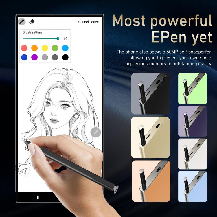 S24 Ultra / S7, 4GB+128GB, 6.75 inch Android 10 MTK6750 Octa Core, Network: 4G, Dual SIM, Plug:AU Plug(Gold) -  by buy2fix | Online Shopping UK | buy2fix