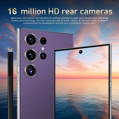 S24 Ultra / S7, 4GB+128GB, 6.75 inch Android 10 MTK6750 Octa Core, Network: 4G, Dual SIM, Plug:UK Plug(Purple) -  by buy2fix | Online Shopping UK | buy2fix