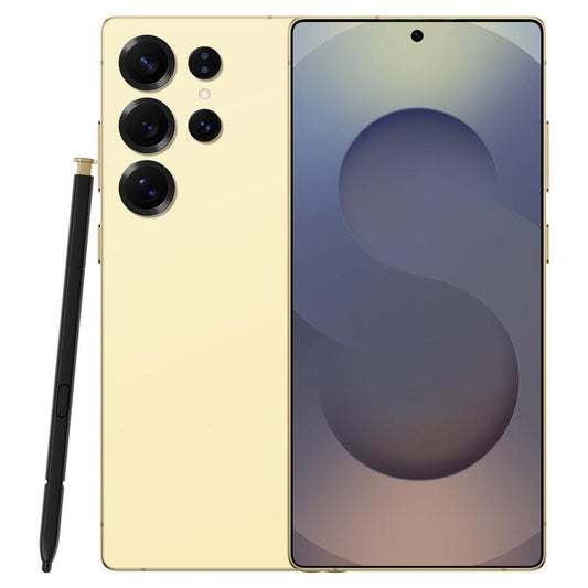 S25 Ultra / S11, 4GB+64GB, 6.75 inch Android 12 MTK6762 Octa Core, Network: 4G, Dual SIM, Plug:EU Plug(Yellow) -  by buy2fix | Online Shopping UK | buy2fix