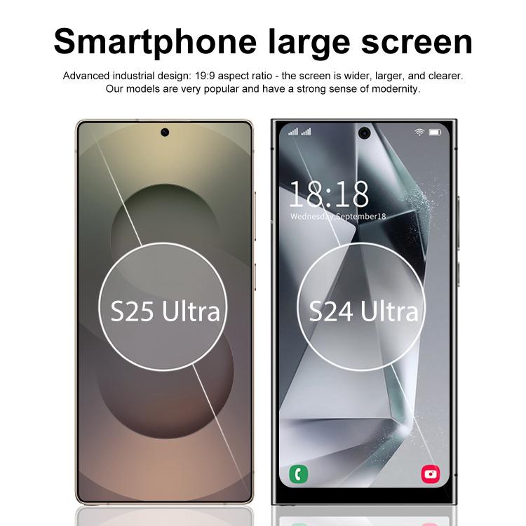 S25 Ultra / S11, 4GB+64GB, 6.75 inch Android 12 MTK6762 Octa Core, Network: 4G, Dual SIM, Plug:AU Plug(Gold) -  by buy2fix | Online Shopping UK | buy2fix