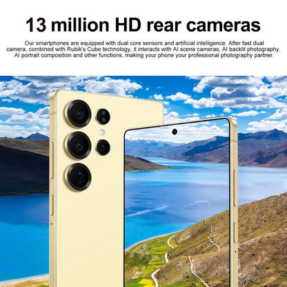 S25 Ultra / S11, 4GB+64GB, 6.75 inch Android 12 MTK6762 Octa Core, Network: 4G, Dual SIM, Plug:EU Plug(Gold) -  by buy2fix | Online Shopping UK | buy2fix