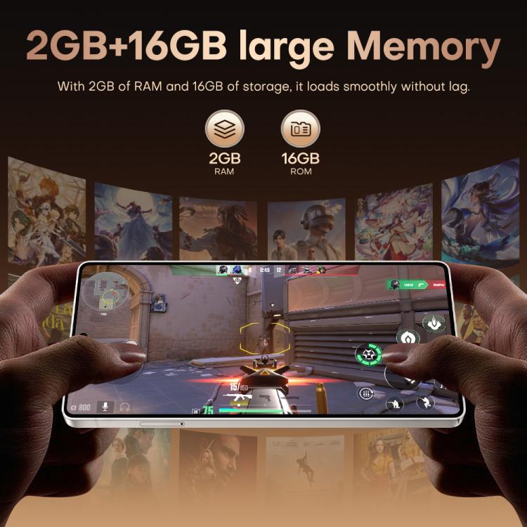 S25 Ultra / B9, 2GB+16GB, 6.75 inch Android 8.1 MTK6739 Quad Core, Network: 4G, Dual SIM, Plug:EU Plug(Titanium White Sliver) -  by buy2fix | Online Shopping UK | buy2fix