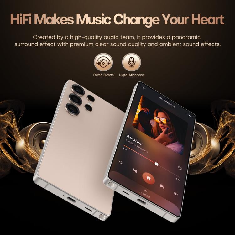 S25 Ultra / B9, 2GB+16GB, 6.75 inch Android 8.1 MTK6739 Quad Core, Network: 4G, Dual SIM, Plug:EU Plug(Titanium White Sliver) -  by buy2fix | Online Shopping UK | buy2fix