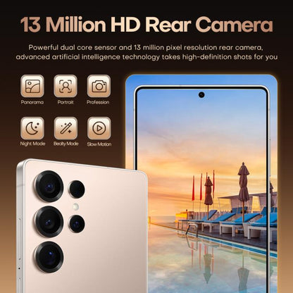 S25 Ultra / B9, 2GB+16GB, 6.75 inch Android 8.1 MTK6739 Quad Core, Network: 4G, Dual SIM, Plug:US Plug(Titanium Silver Blue) -  by buy2fix | Online Shopping UK | buy2fix