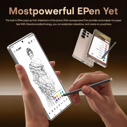 S25 Ultra / B9, 2GB+16GB, 6.75 inch Android 8.1 MTK6739 Quad Core, Network: 4G, Dual SIM, Plug:EU Plug(Titanium White Sliver) -  by buy2fix | Online Shopping UK | buy2fix