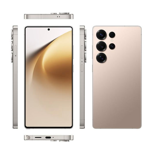 S25 Ultra / Q25, 4GB+64GB, 6.75 inch Android 12 MTK6762 Octa Core, Network: 4G, Dual SIM, with Stylus Pen, Plug:EU Plug(Titanium Pink Gold) -  by buy2fix | Online Shopping UK | buy2fix