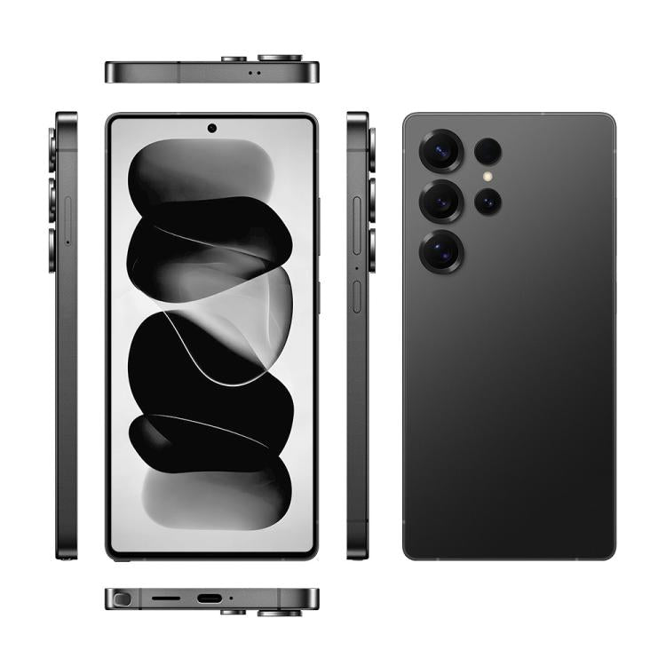 S25 Ultra / Q25, 4GB+64GB, 6.75 inch Android 12 MTK6762 Octa Core, Network: 4G, Dual SIM, with Stylus Pen, Plug:AU Plug(Titanium Black) -  by buy2fix | Online Shopping UK | buy2fix