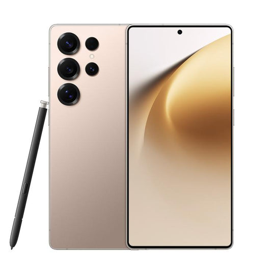 S25 Ultra / Q25, 4GB+64GB, 6.75 inch Android 12 MTK6762 Octa Core, Network: 4G, Dual SIM, with Stylus Pen, Plug:AU Plug(Titanium Pink Gold)