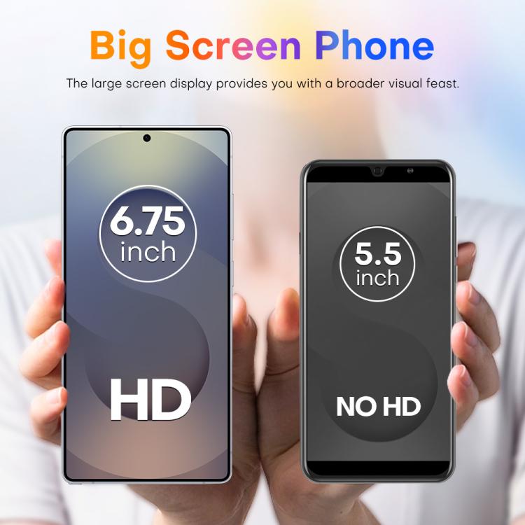 S25 Ultra / Q25, 4GB+64GB, 6.75 inch Android 12 MTK6762 Octa Core, Network: 4G, Dual SIM, with Stylus Pen, Plug:AU Plug(Titanium White Sliver) -  by buy2fix | Online Shopping UK | buy2fix