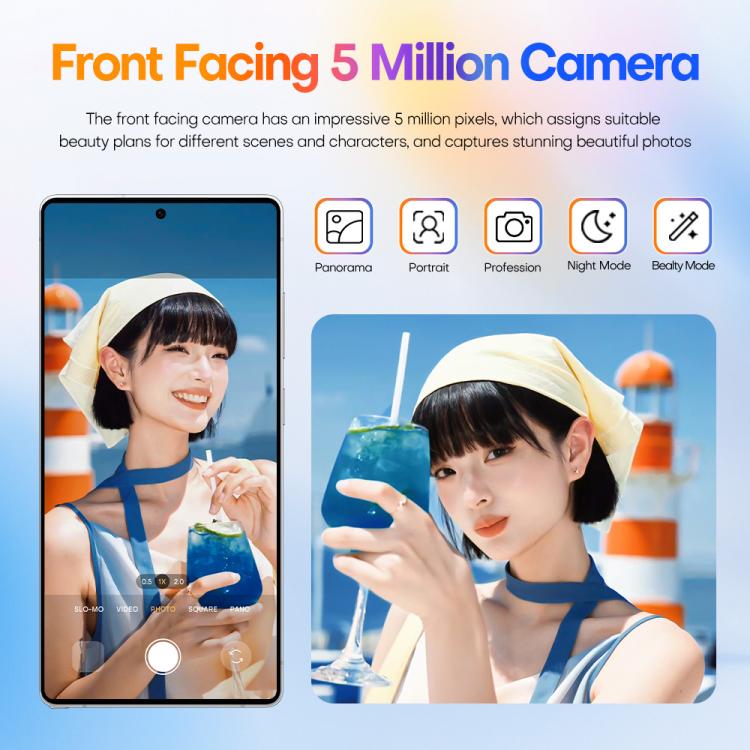 S25 Ultra / Q25, 4GB+64GB, 6.75 inch Android 12 MTK6762 Octa Core, Network: 4G, Dual SIM, with Stylus Pen, Plug:AU Plug(Titanium Silver Blue) -  by buy2fix | Online Shopping UK | buy2fix