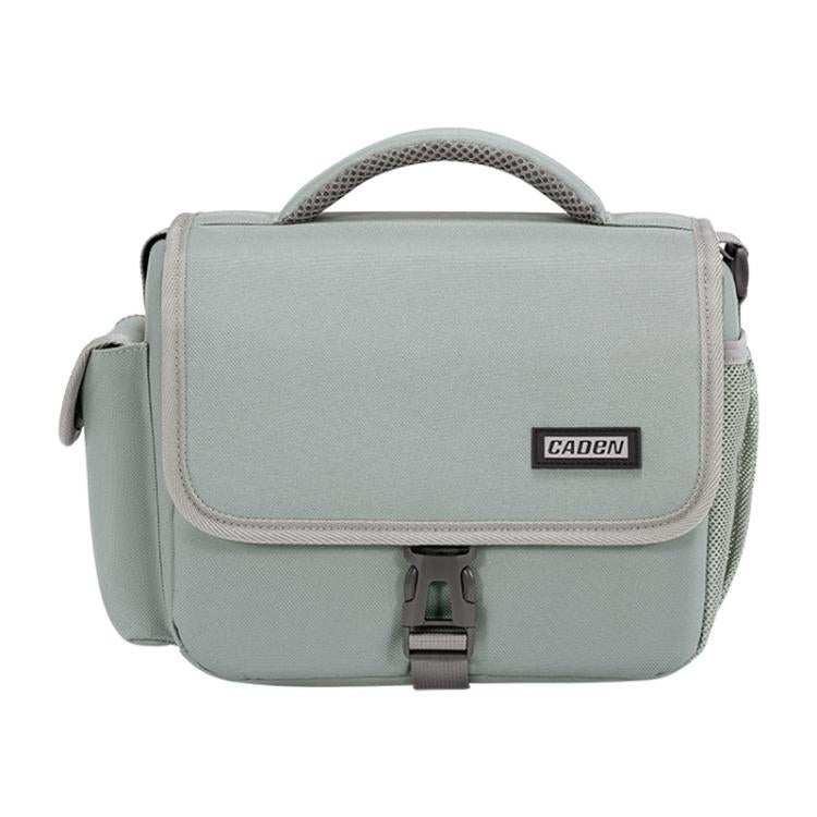 CADeN D27-1 Portable Digital Camera Bag with Strap, Size:26 x 21 x 15cm Grey - Strap Satchel by CADeN | Online Shopping UK | buy2fix