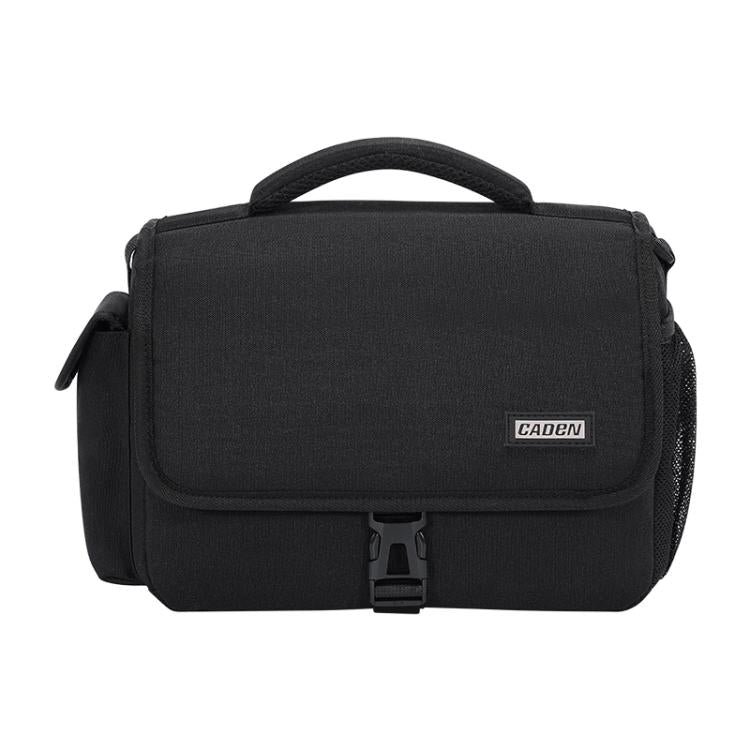 CADeN D27-1 Portable Digital Camera Bag with Strap, Size:31 x 21 x 17cm Black - Strap Satchel by CADeN | Online Shopping UK | buy2fix