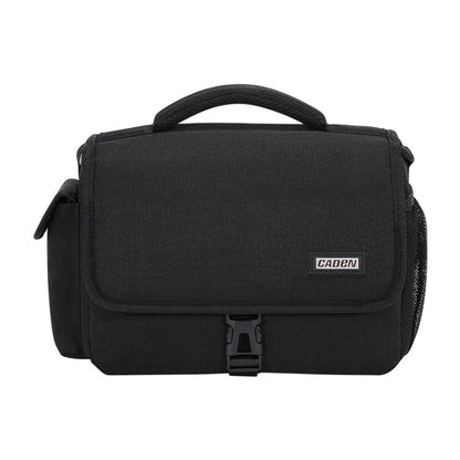 CADeN D27-1 Portable Digital Camera Bag with Strap, Size:31 x 21 x 17cm Black - Strap Satchel by CADeN | Online Shopping UK | buy2fix