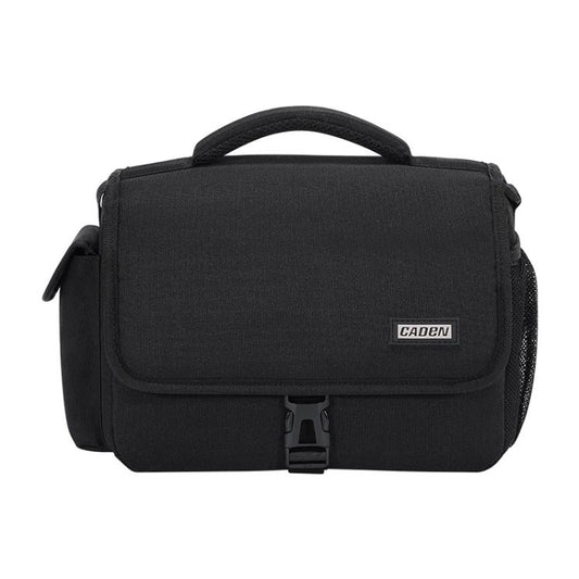 CADeN D27-1 Portable Digital Camera Bag with Strap, Size:31 x 21 x 17cm Black - Strap Satchel by CADeN | Online Shopping UK | buy2fix