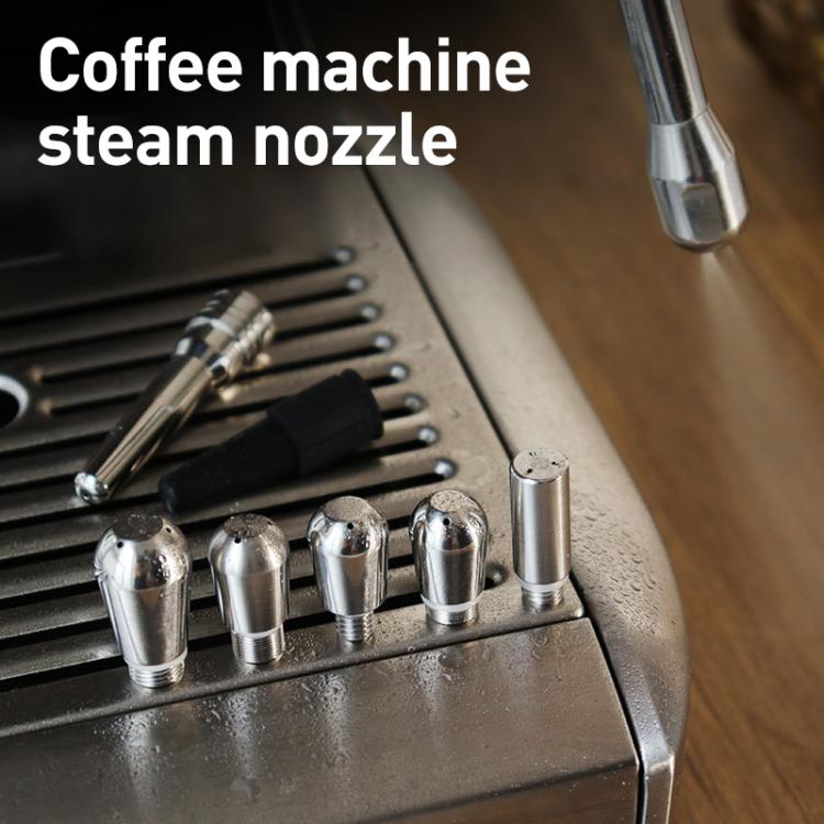 Stainless Steel Milk Frother Coffee Machine Steam Nozzle For Delonghi 9 Serie, Single-hole - Coffee Machine Parts by buy2fix | Online Shopping UK | buy2fix