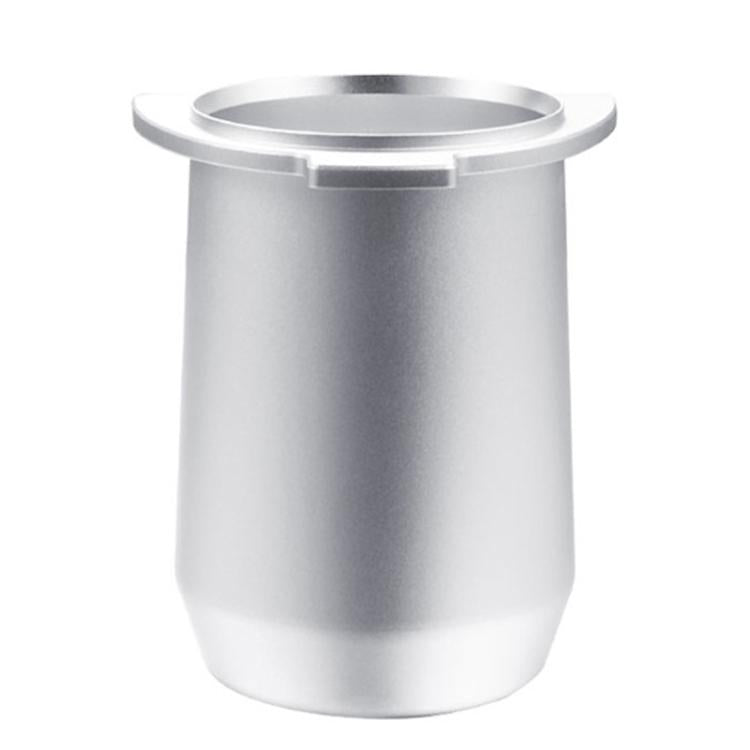 54mm Coffee Machine Handle Dosing Cup Mug Coffee Powder Feeder For Breville 8 Series(Silver) - Coffee Machine Parts by buy2fix | Online Shopping UK | buy2fix