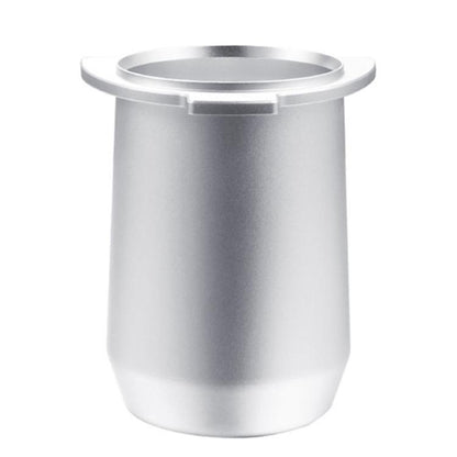 54mm Coffee Machine Handle Dosing Cup Mug Coffee Powder Feeder For Breville 8 Series(Silver) - Coffee Machine Parts by buy2fix | Online Shopping UK | buy2fix