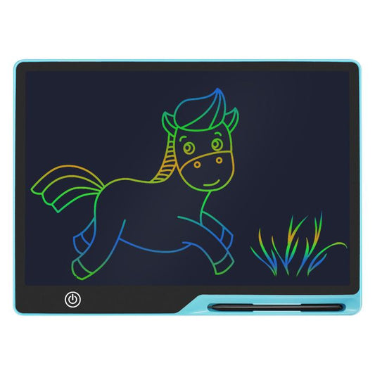16 inch Rechargeable Children Drawing Board LCD Writing Tablet, Style:Blue / Color Writing -  by buy2fix | Online Shopping UK | buy2fix