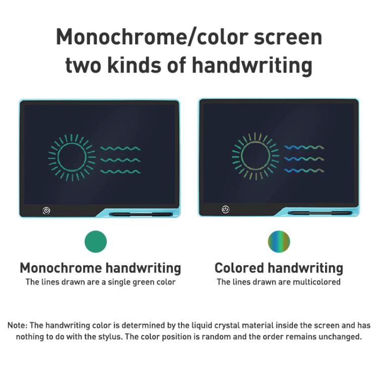 16 inch Rechargeable Children Drawing Board LCD Writing Tablet, Style:Pink / Color Writing -  by buy2fix | Online Shopping UK | buy2fix