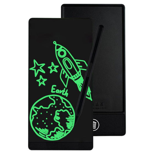 Simple Full Screen LCD Drawing Board Writing Tablet, 6.5 inch Black / Green Writing -  by buy2fix | Online Shopping UK | buy2fix