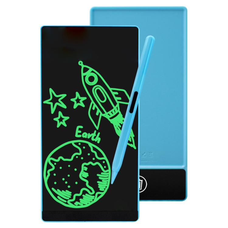 Simple Full Screen LCD Drawing Board Writing Tablet, 6.5 inch Blue / Green Writing -  by buy2fix | Online Shopping UK | buy2fix