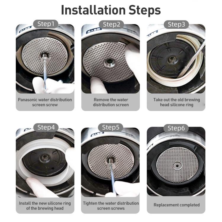 For E61 8.5mm Silicone Gasket Coffee Machines Grouphead - Coffee Machine Parts by buy2fix | Online Shopping UK | buy2fix