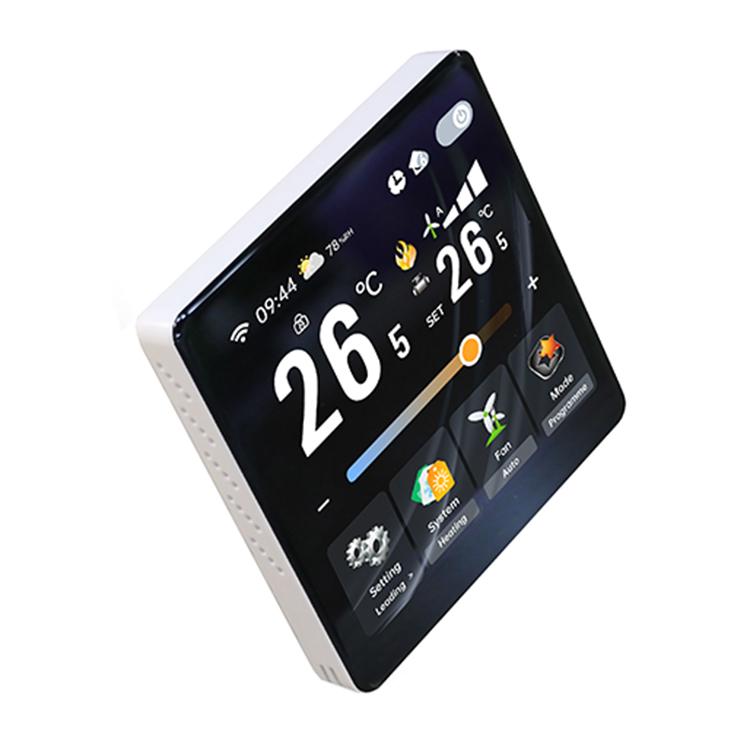 BHT-2005GALW Water Heating WiFi 4 inch Screen Smart Thermostat(White) - Thermostat & Thermometer by buy2fix | Online Shopping UK | buy2fix