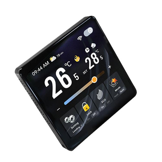 BHT-2005GALW Water Heating WiFi 4 inch Screen Smart Thermostat(Black) - Thermostat & Thermometer by buy2fix | Online Shopping UK | buy2fix