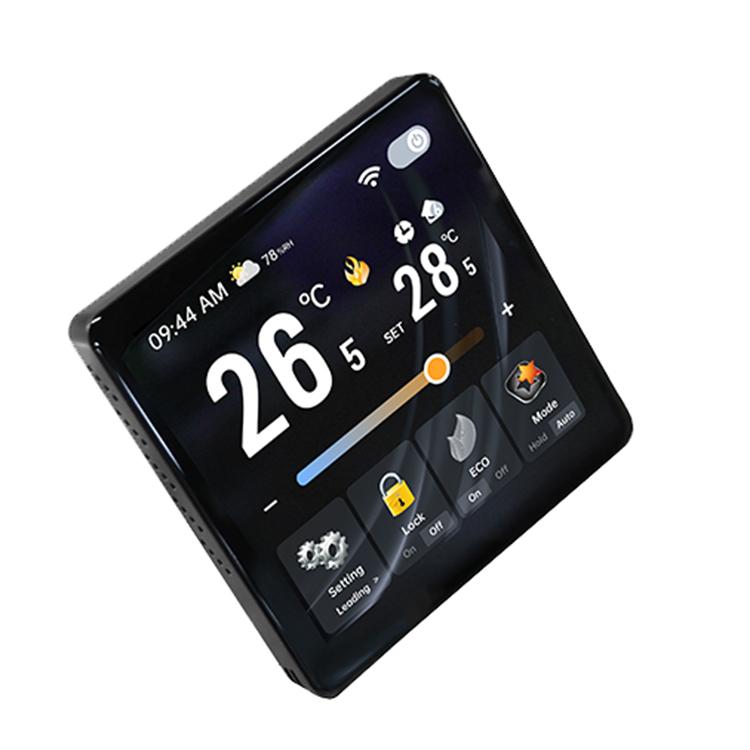 BHT-2005GCLW Boiler Heating WiFi 4 inch Screen Smart Thermostat(Black) - Thermostat & Thermometer by buy2fix | Online Shopping UK | buy2fix