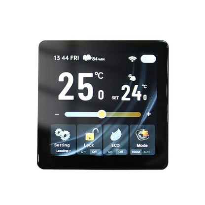 BHT-2005GALW Water Heating WiFi 4 inch Screen Smart Thermostat(Black) - Thermostat & Thermometer by buy2fix | Online Shopping UK | buy2fix