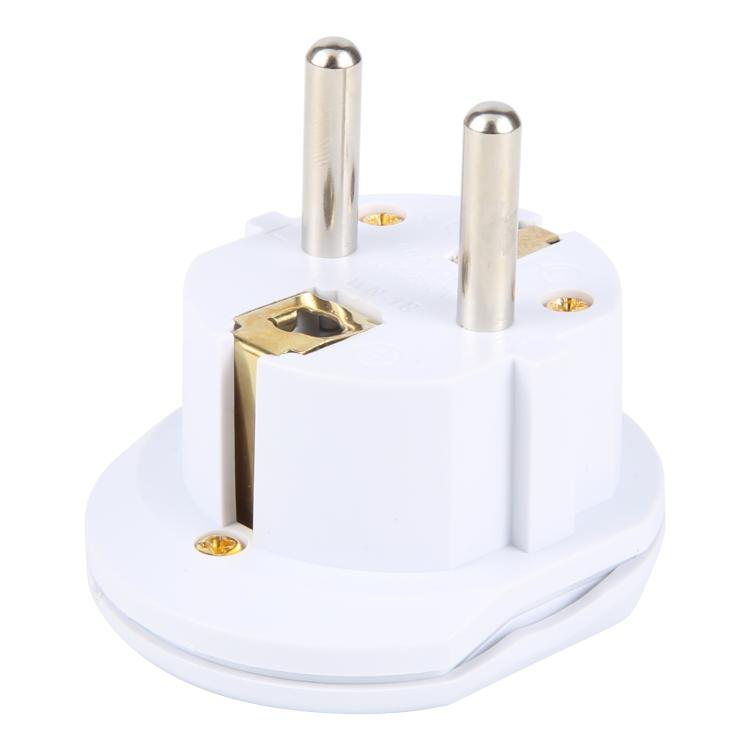 WN-18 German EU Plug Global Travel Adapter Socket(White) - Plug Adaptor by buy2fix | Online Shopping UK | buy2fix