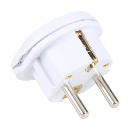 WN-18 German EU Plug Global Travel Adapter Socket(White) - Plug Adaptor by buy2fix | Online Shopping UK | buy2fix