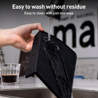 Silicone Coffee Pad Press Tool Espresso Tamper Mat Roud Pad(Black) - Coffee Machine Parts by buy2fix | Online Shopping UK | buy2fix