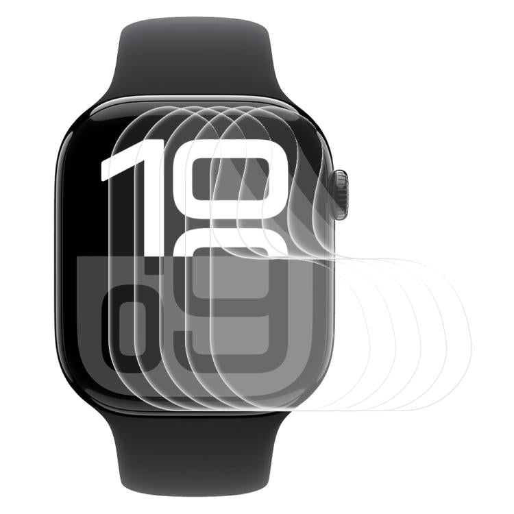 For Apple Watch Series 10 46mm 5pcs xDfind Soft Hydrogel Film Full Cover Front Protector - Screen Protector by xDfind | Online Shopping UK | buy2fix