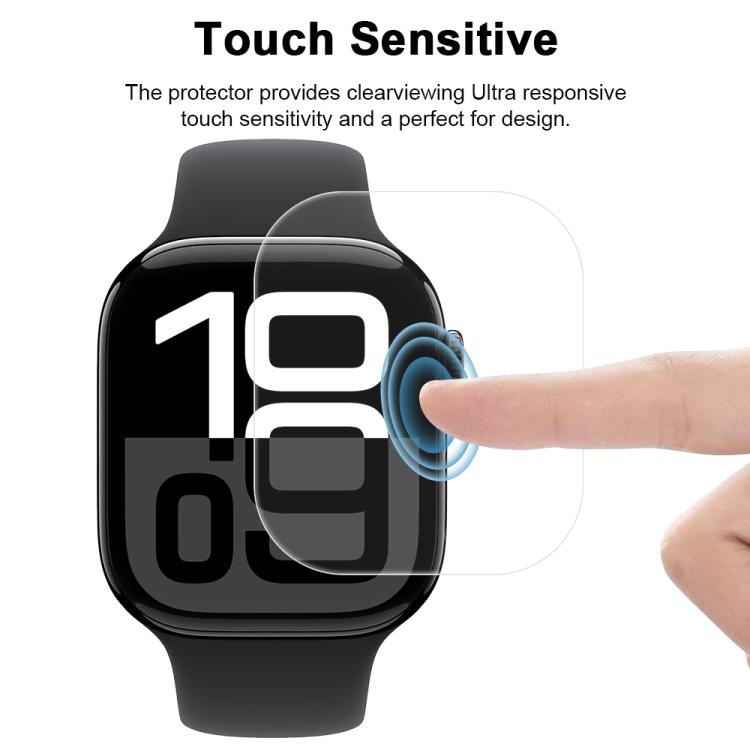 For Apple Watch Series 10 46mm 5pcs xDfind Soft Hydrogel Film Full Cover Front Protector - Screen Protector by xDfind | Online Shopping UK | buy2fix