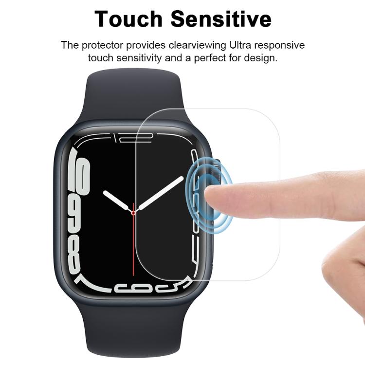 For Apple Watch Series 9 / 8 / 7 41mm 5pcs xDfind Soft Hydrogel Film Full Cover Front Protector - Screen Protector by xDfind | Online Shopping UK | buy2fix