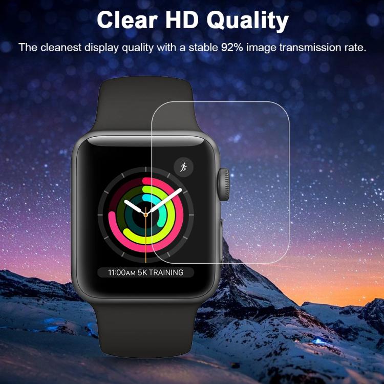 For Apple Watch Series 3&2&1 38mm 5pcs xDfind Soft Hydrogel Film Full Cover Front Protector - Screen Protector by xDfind | Online Shopping UK | buy2fix