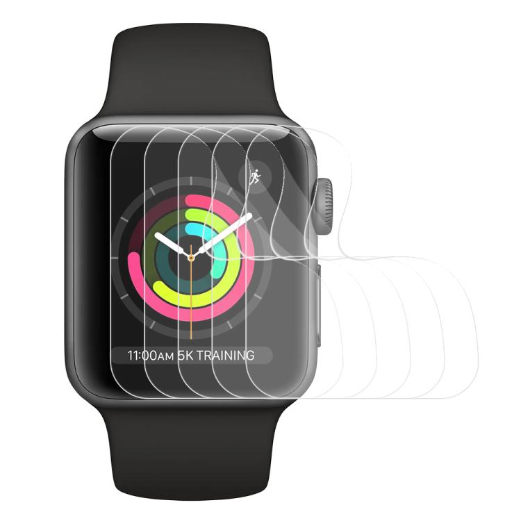 For Apple Watch Series 3&2&1 42mm 5pcs xDfind Soft Hydrogel Film Full Cover Front Protector - Screen Protector by xDfind | Online Shopping UK | buy2fix