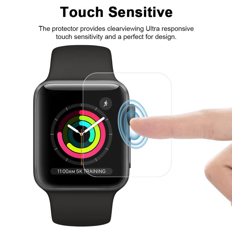 For Apple Watch Series 3&2&1 42mm 5pcs xDfind Soft Hydrogel Film Full Cover Front Protector - Screen Protector by xDfind | Online Shopping UK | buy2fix
