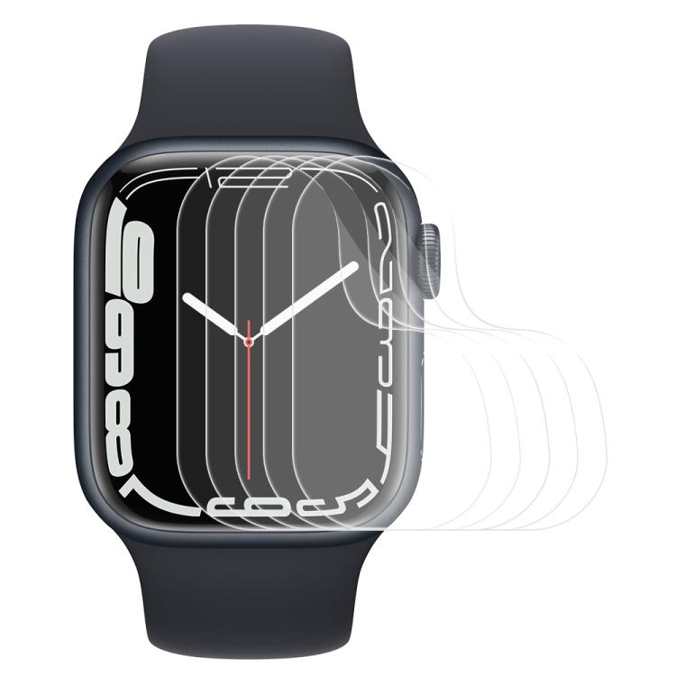 For Apple Watch Series 9 / 8 / 7 45mm 5pcs xDfind Soft Hydrogel Film Full Cover Front Protector - Screen Protector by xDfind | Online Shopping UK | buy2fix