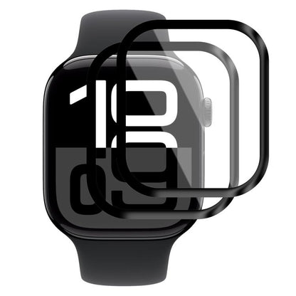 For Apple Watch Series 10 46mm 2pcs xDfind Curved 3D Composite Material Soft Film Screen Protector - Screen Protector by xDfind | Online Shopping UK | buy2fix