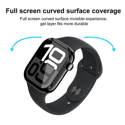 For Apple Watch Series 10 46mm 2pcs xDfind Curved 3D Composite Material Soft Film Screen Protector - Screen Protector by xDfind | Online Shopping UK | buy2fix