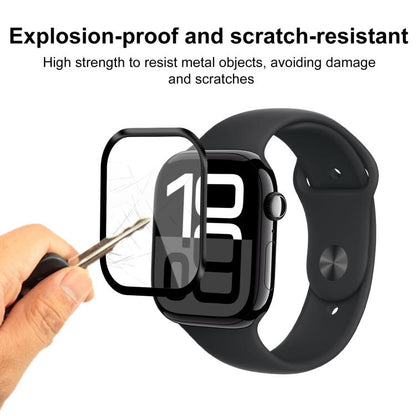 For Apple Watch Series 10 46mm 2pcs xDfind Curved 3D Composite Material Soft Film Screen Protector - Screen Protector by xDfind | Online Shopping UK | buy2fix