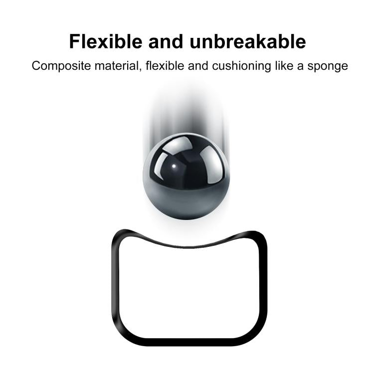 For Apple Watch Series 10 46mm 2pcs xDfind Curved 3D Composite Material Soft Film Screen Protector - Screen Protector by xDfind | Online Shopping UK | buy2fix