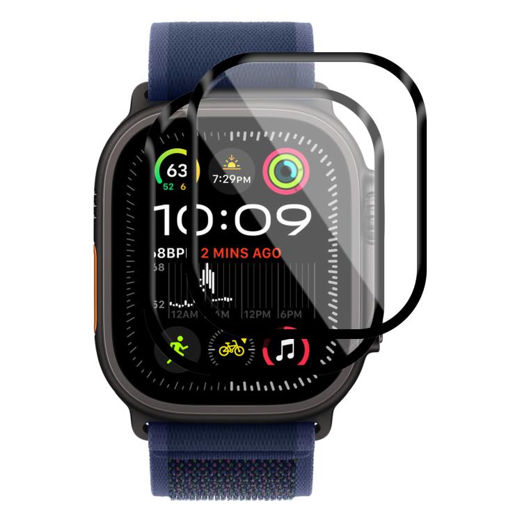 For Apple Watch Ultra 2 49mm / Ultra 49mm 2pcs xDfind Curved 3D Composite Material Soft Film Screen Protector - Screen Protector by xDfind | Online Shopping UK | buy2fix