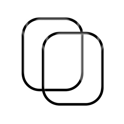 For Apple Watch Ultra 2 49mm / Ultra 49mm 2pcs xDfind Curved 3D Composite Material Soft Film Screen Protector - Screen Protector by xDfind | Online Shopping UK | buy2fix