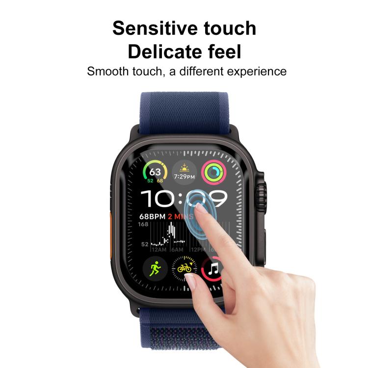 For Apple Watch Ultra 2 49mm / Ultra 49mm 2pcs xDfind Curved 3D Composite Material Soft Film Screen Protector - Screen Protector by xDfind | Online Shopping UK | buy2fix